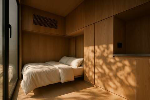 Design concept — cozy bedroom