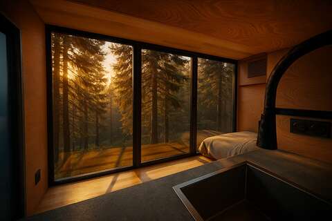 Design concept — micro-home interior